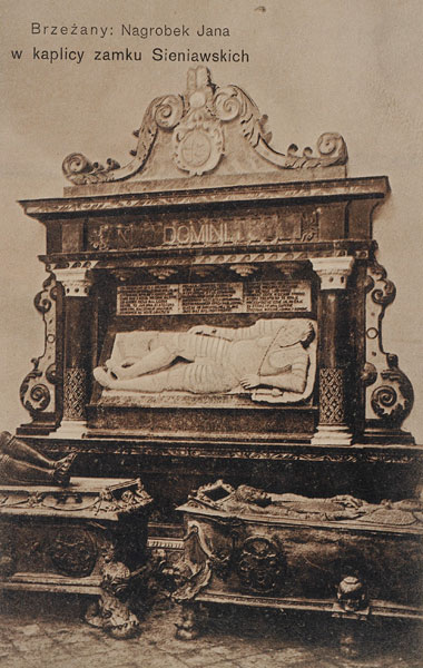 Надгробок Яна Сенявського, 1910 р.